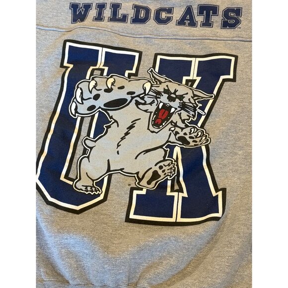 Vintage Galt Sand Kentucky Wildcats Double Sided Crewneck Sweatshirt Men's XL - Picture 6 of 9
